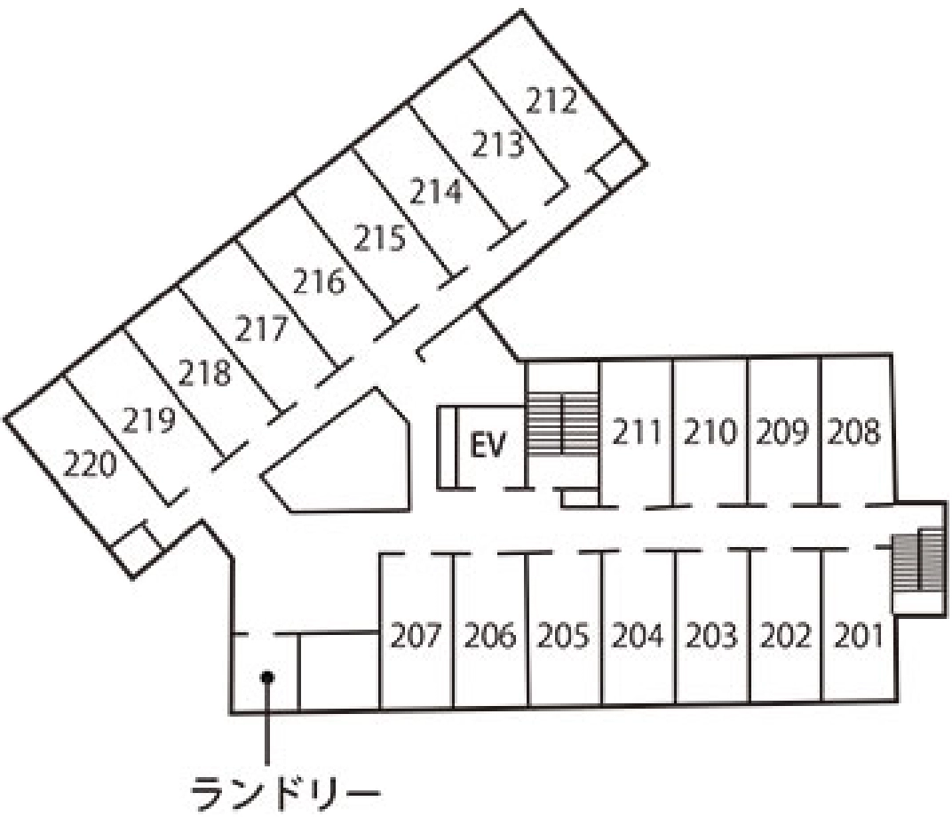 2F（生活支援ハウス） マップ