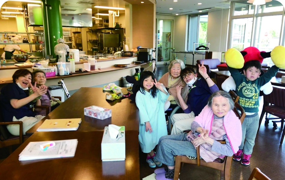 子供とふれあい